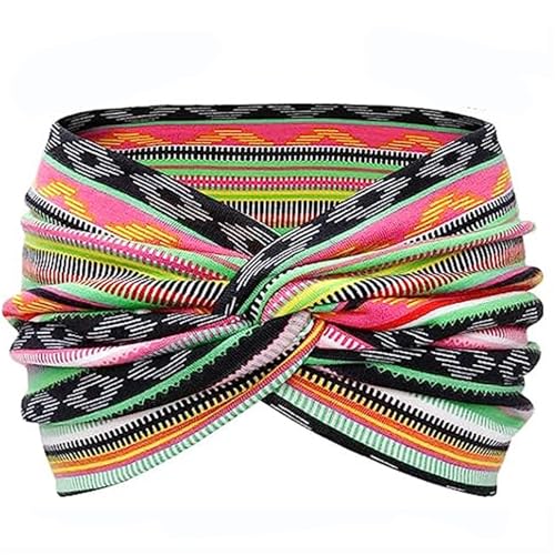 Trendiges breites Stirnband, Schweißband, geeignet für Haarstyling und modische Statements für Männer, Frauen, Kinder, Haar-Accessoire Trendiges breites Stirnband, Schweißband, geeignet für Haarstyling und modische Statements für Männer, Frauen, Kinder, Haar-Accessoire von HOOLRZI