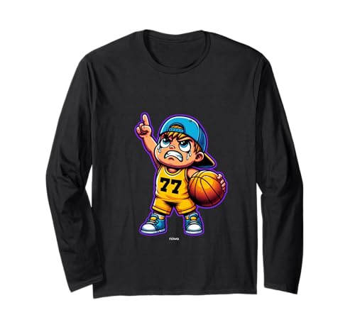 SCHREI BABY LUKA MIT MÜTZE IST WÜTEND AUF DICH Langarmshirt SCHREI BABY LUKA MIT MÜTZE IST WÜTEND AUF DICH Langarmshirt von HOOPS by nowa. BASKETBALL MOTIVATION SPORT LUKA