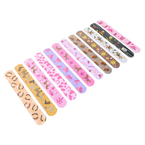 HOOTNEE 12 Stück Teiliges Cartoon Slap Armbänder für Partys Western Thema Slap Ringe Sichere Handgelenkspielzeuge für Lustige Partydekoration und Geburtstagsgeschenke HOOTNEE 12 Stück Teiliges Cartoon Slap Armbänder für Partys Western Thema Slap Ringe Sichere Handgelenkspielzeuge für Lustige Partydekoration und Geburtstagsgeschenke von HOOTNEE