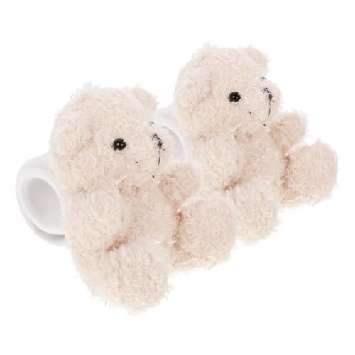 HOOTNEE 2 Stück Plüsch Schlagarmbänder Design Weiche und Bequeme Tier Handgelenkbänder für Party Dekoration und von HOOTNEE