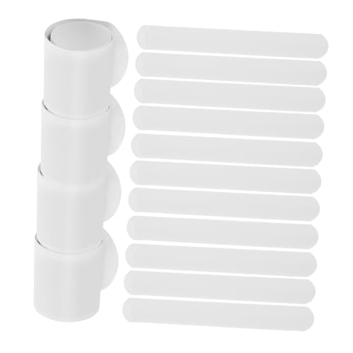 HOOTNEE 30 Stück Teiliges DIY Slap Armband Weiß zum Bemalen Sichere Geruchlose für Kreative Kunstprojekte Party mitgebsel für Kindergeburtstag und Beschäftigung von HOOTNEE