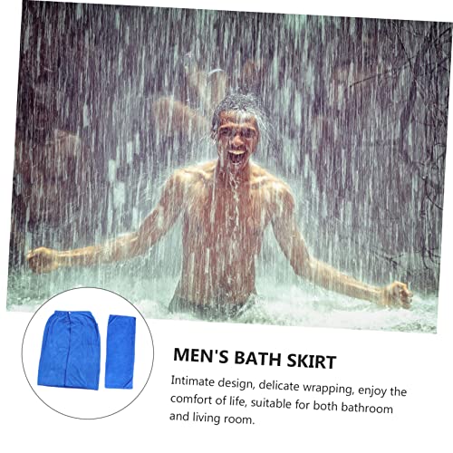 HOOTNEE Badetuch Für Männer Aus Mikrofaser Bequemer Bademantel Schnell Trocknend Geeignet Für Bad Und Wohnzimmer Hautfreundlich Und Langlebig von HOOTNEE