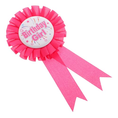 HOOTNEE Happy Birthday Auszeichnungsabzeichen Rosette Pin Brosche mit Band für Geburtstagsfeiern Geburtstagskind Dekoration Tragbar für Unvergessliche Feiern HOOTNEE Happy Birthday Auszeichnungsabzeichen Rosette Pin Brosche mit Band für Geburtstagsfeiern Geburtstagskind Dekoration Tragbar für Unvergessliche Feiern von HOOTNEE