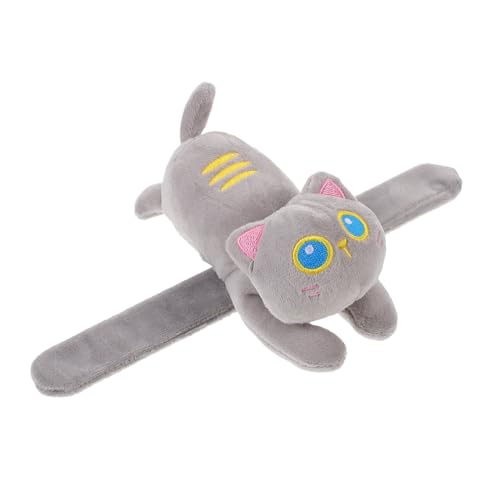 HOOTNEE Katzen Plüsch Armband Lustiges Tier Armband Partygeschenk für Kindergeburtstage Weihnachten und Mehr Weiches Leichtes und Bequemes Accessoire für Tier Motto Event von HOOTNEE