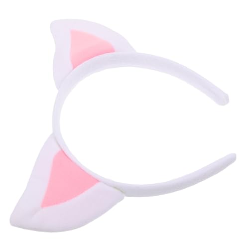 HOOTNEE Kostüm Haarreif mit Süßen Schweineohren Flauschiger Tierkopfband für Halloween Cosplay und Mottopartys Niedliches Zubehör für Erwachsene und Realistische Tierverkleidung von HOOTNEE