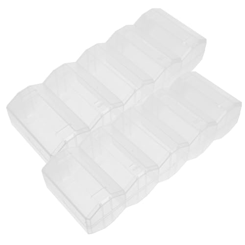 HOOTNEE Poker Chip Halter 2 Stück Transparente aus Robustem Kunststoff Praktischer Poker Chip Organizer für Zuhause für Pokerabende und Spiele von HOOTNEE
