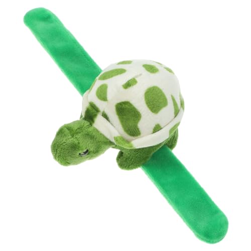 HOOTNEE Schildkröten-Sprengring Plüsch-Tier-Slap-Armband Schildkröten-Schlagarmbänder interaktives spielzeug animals toys for Geschenke ausgestopftes Tier gefülltes Schlagarmband Kind von HOOTNEE