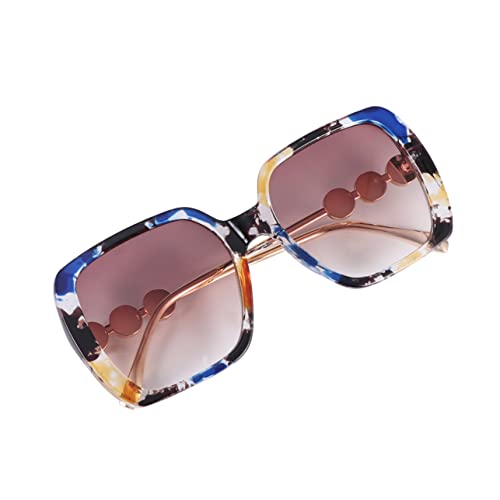 HOOTNEE Strandsonnenbrille Outdoor-Sonnenbrille Sonnenbrillen-Dupes für Damen Stirnband mit Kuhohren Schildkrötenspielzeug schnapsgläser Frau Sonnenbrille Perlen Brille Kasten von HOOTNEE