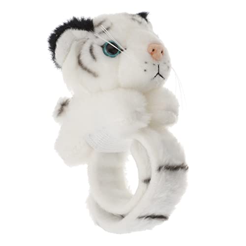 HOOTNEE Tiger Slap Armband für Flauschiges Schnapparmband Tiger Design Geburtstagsfeiern Schulprojekte und Kreative Bastelarbeiten Sicher und Langlebig von HOOTNEE