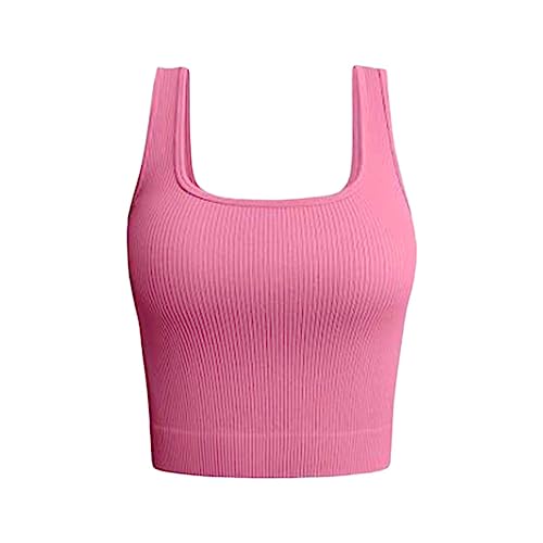 HOOUDO Angebote Des Tages Heute Weste Dunkelblau Damen Bauchfreies Top Sexy Stilloberteile Damen Wanderbluse Damen Atmungsaktiv Strick Oberteil Sommer Top Königsblau Damen Meine Bestellungen Sale von HOOUDO