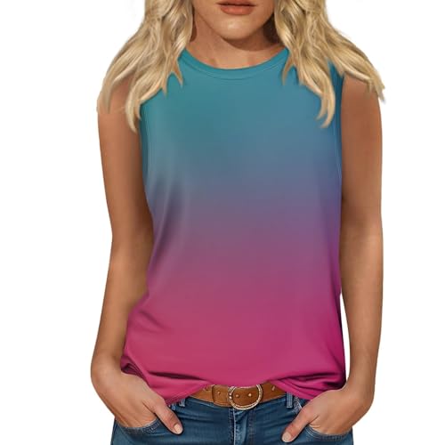 HOOUDO Tages Angebote Sale Top Weiss Damen Trägershirt Mit Integriertem Bh Leichte Weste Sommer Elegantes Oberteil Festlich Tops Teenager Damenmode Frühjahr 2025 Woll Unterhemd T-Shirt Schwarz von HOOUDO