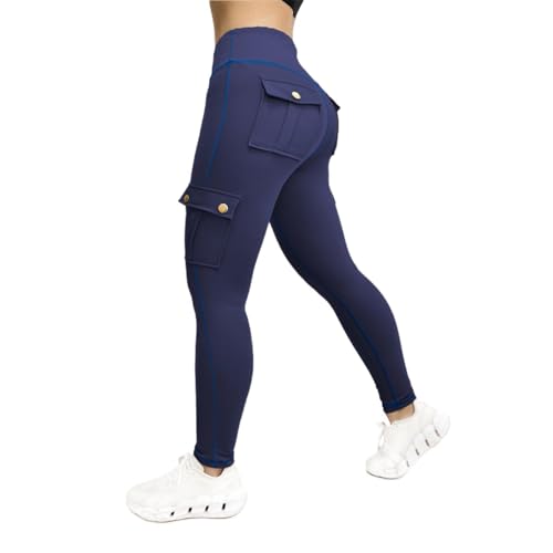 Leggings Damen Figurformend Lila Jogginghose Damen Leggings Fleece Gefüttert Damen Lightning Deals of Today Prime Today Clearance Prime Only von HOOUDO