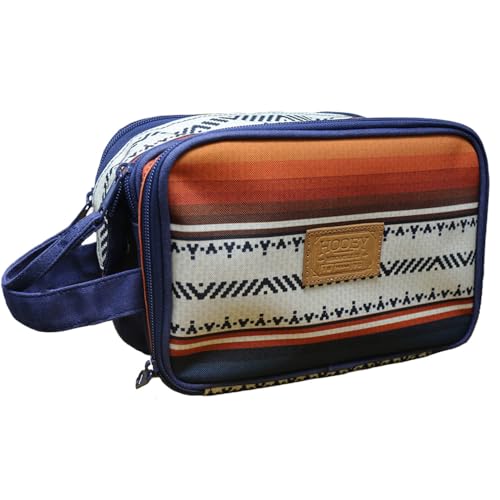HOOEY Herren Dopp Kit Kulturbeutel Rasierset, Serape, Dopp Kit von HOOey