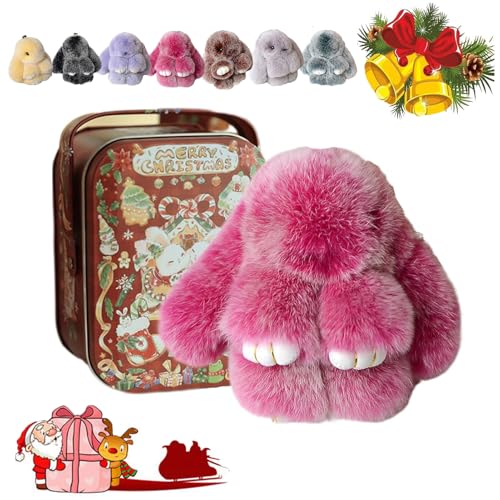 Bunny Lulu Keychain with Tin, Bunny Lulu Keychain, Bunnylulu Keychain, Bunnylulu Keychain with Box for (E) von HOPASRISEE