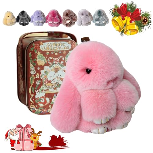 Bunny Lulu Keychain with Tin, Bunny Lulu Keychain, Bunnylulu Keychain, Bunnylulu Keychain with Box for (G) von HOPASRISEE