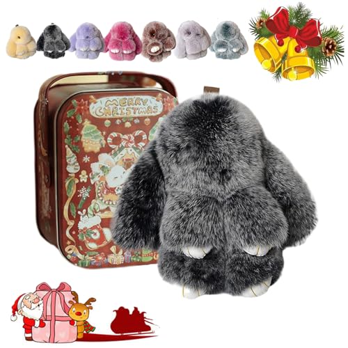 Bunny Lulu Keychain with Tin, Bunny Lulu Keychain, Bunnylulu Keychain, Bunnylulu Keychain with Box for (I) von HOPASRISEE