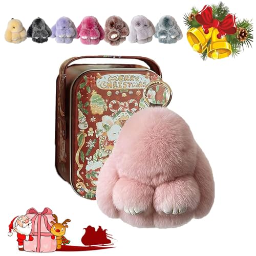 Bunny Lulu Keychain with Tin, Bunny Lulu Keychain, Bunnylulu Keychain, Bunnylulu Keychain with Box for (K) von HOPASRISEE