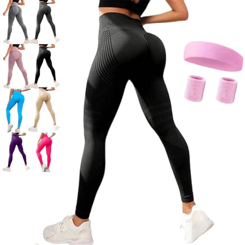 Cellumove 3D Leggings Definieren Sie Ihre Silhouette Mühelos Neu, Hochtaillierte Anti Cellulite Leggings, for Workout, Gym (C,S) von HOPASRISEE