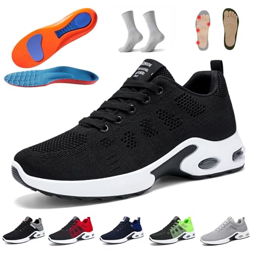 Orthocare Schuhe Herren, Unisex Atmungsaktiv Und Weich Orthocare - Ergonomische Schmerzlinderungs-Schuhe, Schuhes Herren füR Mehr Bewegung(D,44EU) von HOPASRISEE