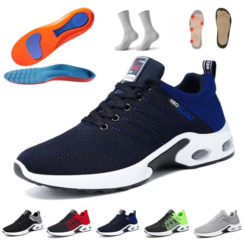 HOPASRISEE Orthocare Schuhe Herren, Unisex Atmungsaktiv Und Weich Orthocare - Ergonomische Schmerzlinderungs-Schuhe, Schuhes Herren füR Mehr Bewegung(G,43EU) von HOPASRISEE
