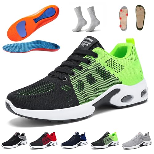 HOPASRISEE Orthocare Schuhe Herren, Unisex Atmungsaktiv Und Weich Orthocare - Ergonomische Schmerzlinderungs-Schuhe, Bergxperten Schuhes Herren üR Mehr Bewegung(H,43EU) von HOPASRISEE
