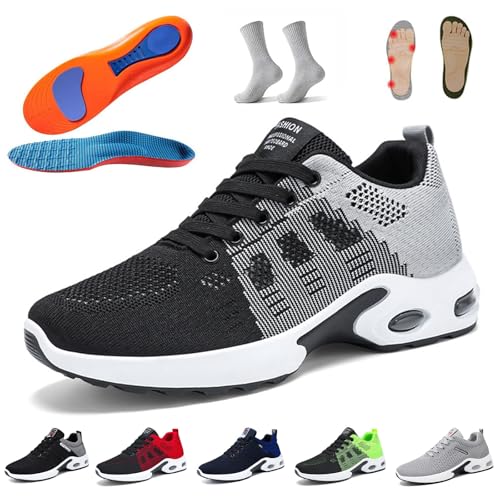 Orthocare Schuhe Herren, Unisex Atmungsaktiv Und Weich Orthocare - Ergonomische Schmerzlinderungs-Schuhe, Schuhes Herren füR Mehr Bewegung(C,40EU) von HOPASRISEE