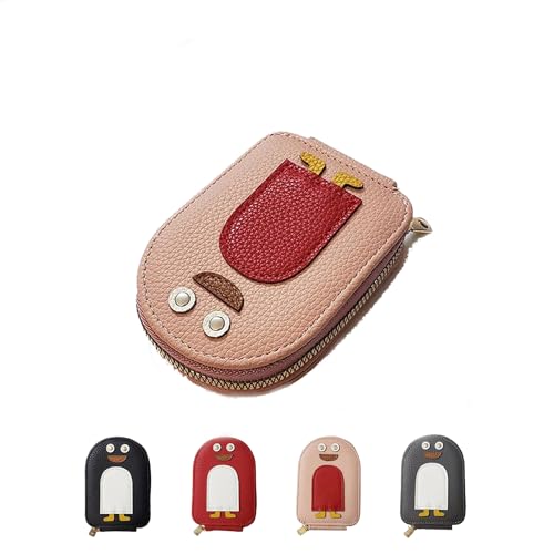 HOPASRISEE Pu Credit Card Coin Wallet (Pink) von HOPASRISEE