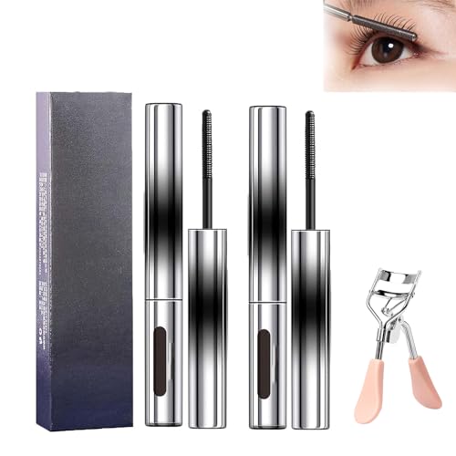 Judydoll Mascara,Judy Doll Mascara,Judy Doll Iron Brush Mascara, Judydoll Iron Mascara,Judydoll Iron Strong Mascara,Judydoll - 3D Curling Eyelash Iron Mascara (2Pcs) von HOPASRISEE