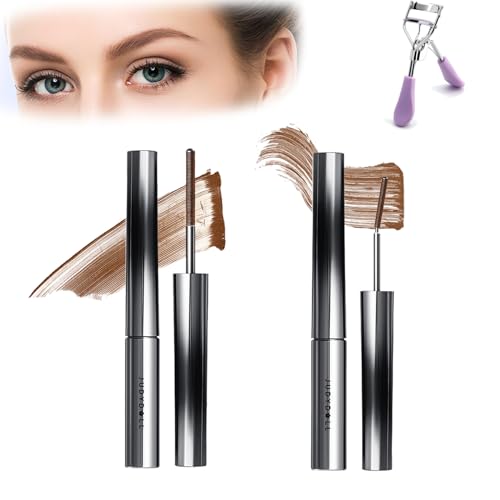 Judydoll Mascara,Vervaci Iron Rod Mascara,Judy Doll Mascara,Judy Doll Iron Brush Mascara,Judydoll - 3D Curling Eyelash Iron Mascara (B+F) von HOPASRISEE