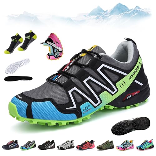 Orthotrekking - Ergonomischer Schmerzlindernder Trekking U.- Wanderschuh, Speed 3 Wanderschuhe, Bergxperten OrthopäDische Schuhe, Atmungsaktive , Rutschfeste, FüR Wandern Und Spazierengehen(C,40) von HOPASRISEE