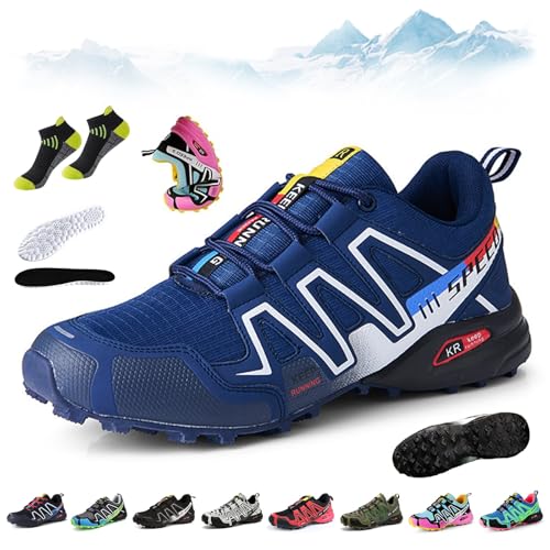 Orthotrekking - Ergonomischer Schmerzlindernder Trekking U.- Wanderschuh, Speed 3 Wanderschuhe, Bergxperten OrthopäDische Schuhe, Atmungsaktive , Rutschfeste, FüR Wandern Und Spazierengehen(J,40) von HOPASRISEE