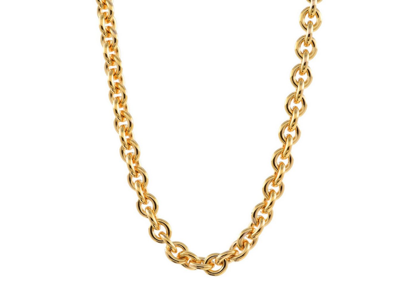 HOPLO Goldkette Goldkette Ankerkette Länge 42cm - Breite 2,8mm - 750-18 Karat Gold, Made in Germany von HOPLO