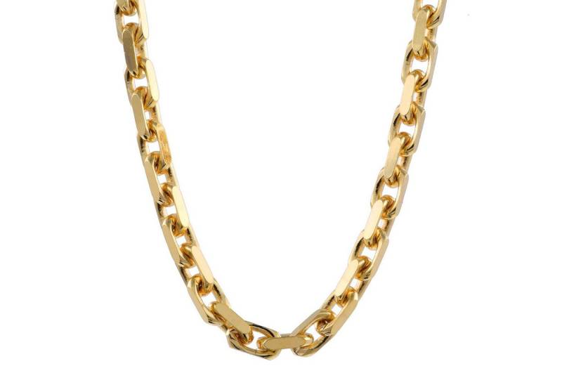 HOPLO Goldkette Ankerkette diamantiert Länge 50cm - Breite 1,9mm - 750-18 Karat Gold, Made in Germany von HOPLO
