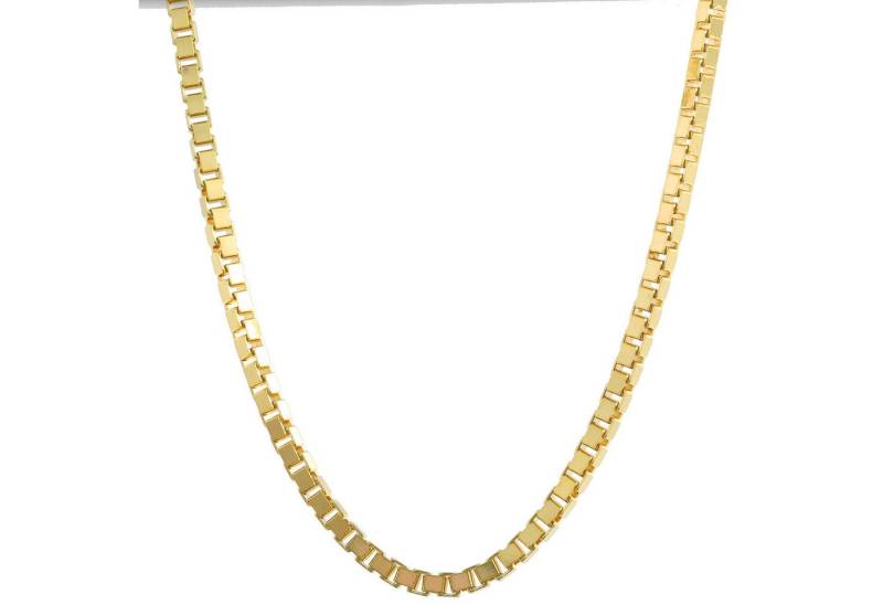 HOPLO Goldkette Goldkette Venezianerkette Länge 50cm - Breite 1,4mm - 585-14 Karat Gol, Made in Germany von HOPLO