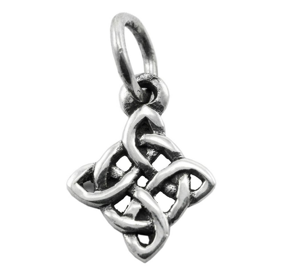 HOPLO Kettenanhänger Celtic-Erdsymbol klein Schmuck Anhänger 925er Silber 15x9mm von HOPLO