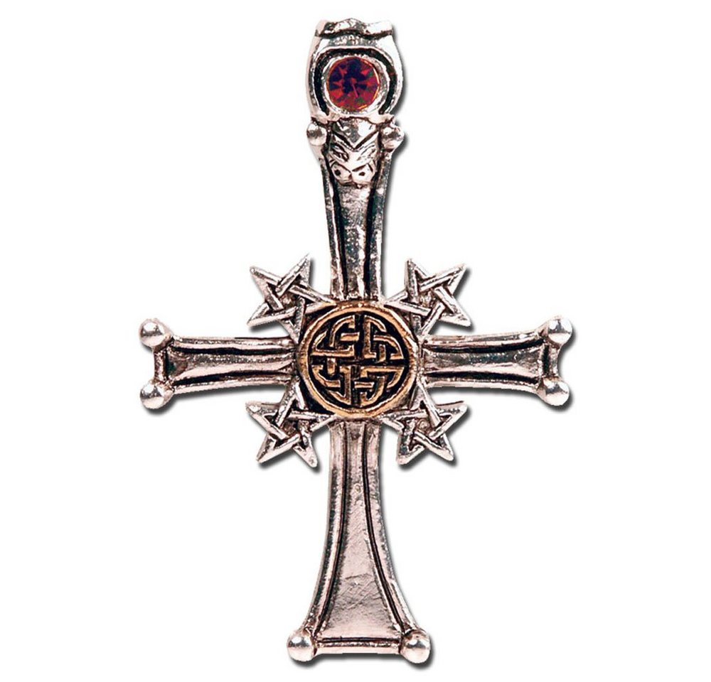 HOPLO Kreuzanhänger KELTISCHES PENTKREUZ Anhänger Schmuck - Kreuze - 50x34mm von HOPLO