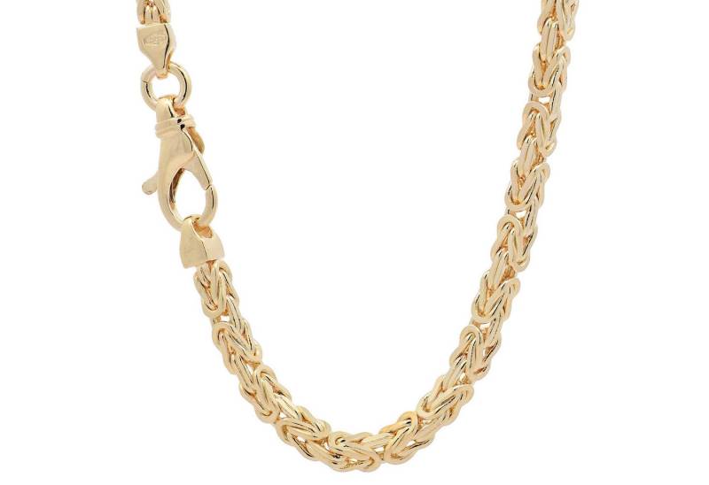 HOPLO Königskette Goldkette Königskette Länge 19cm - Breite 3,0mm - 585-14 Karat Gold, Made in Germany von HOPLO