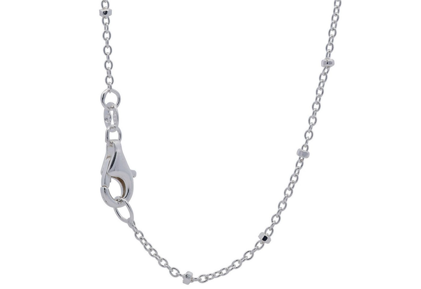 HOPLO Silberkette Silberkette Ankerkette mit Noppen Halskette 1,8 mm massiv 925 Silber, Made in Germany HOPLO Silberkette Silberkette Ankerkette mit Noppen Halskette 1,8 mm massiv 925 Silber, Made in Germany von HOPLO