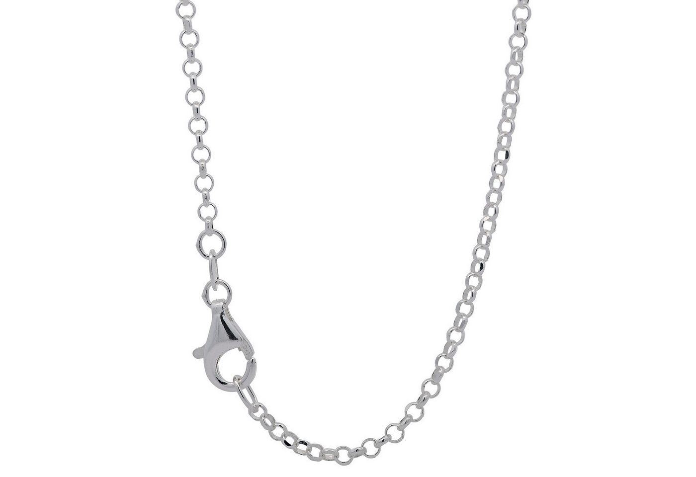 HOPLO Silberkette Silberkette Erbskette Halskette 2,0 mm massiv 925 Silber, Made in Germany HOPLO Silberkette Silberkette Erbskette Halskette 2,0 mm massiv 925 Silber, Made in Germany von HOPLO
