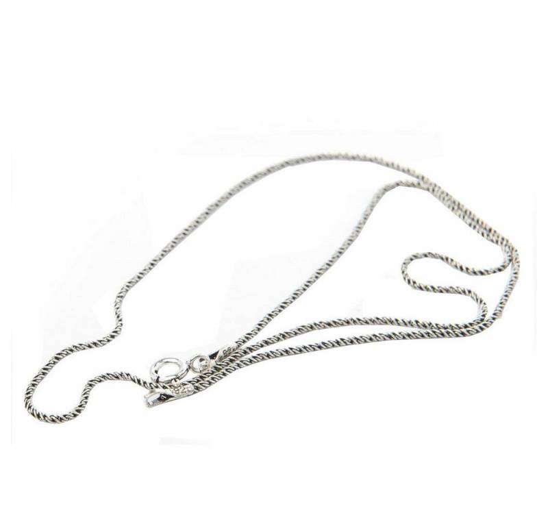 HOPLO Silberkette Dunkle Silberketten Mittelalter 925 Silber Kette Halskette fein-m von HOPLO