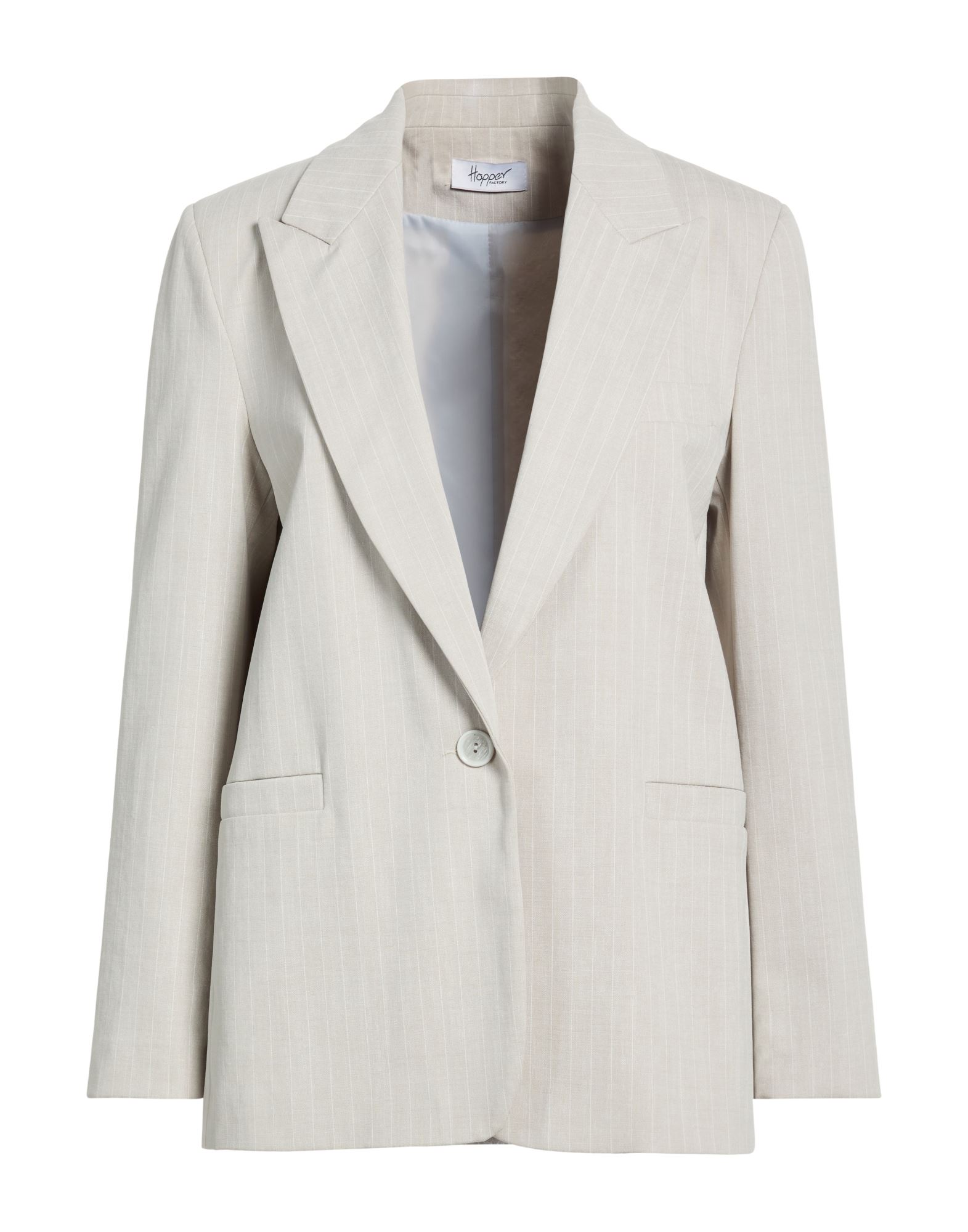 HOPPER Blazer Damen Hellgrau von HOPPER