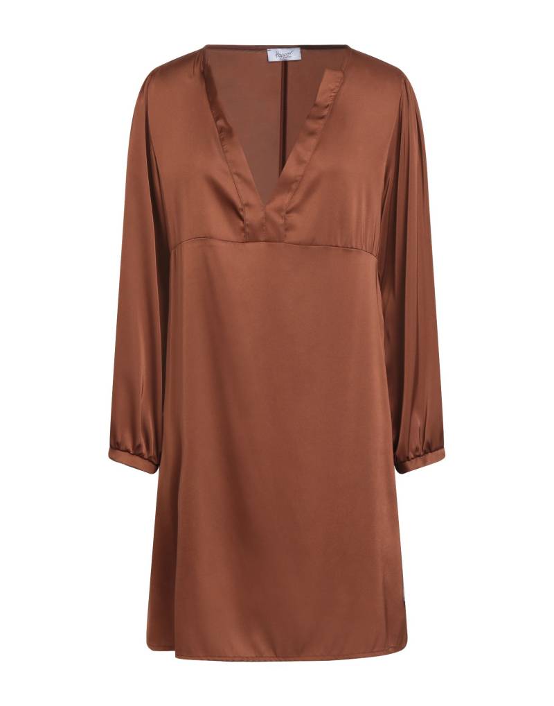 HOPPER Mini-kleid Damen Braun von HOPPER