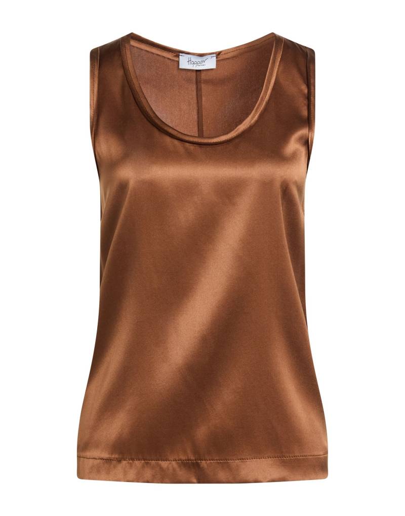 HOPPER Top Damen Braun von HOPPER