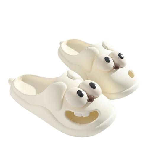 Big Eye Dog Slippers Big Eye Dog Slippers, Big Eye Dog Sandals, Dog Slippers for Women, Tongue Kiss Slippers, Women's Cartoon Dog Slippers,Cute Funny 3D Big Eye Dog Fun Slippers. suitable for all seas von HOPUYESA