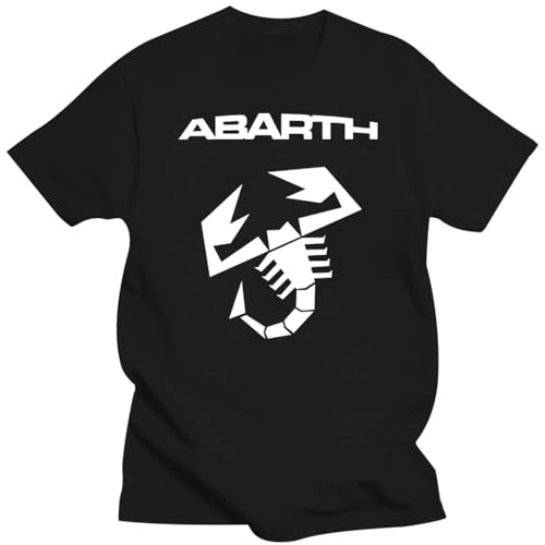 Abarth Scorpion T Shirt 100% Cotton Tops Tees T-Shirt Italy Fashion Casual Clothes Short Tees Men BlackL Abarth Scorpion T Shirt 100% Cotton Tops Tees T-Shirt Italy Fashion Casual Clothes Short Tees Men BlackL von HOREB