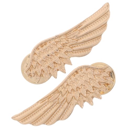 HORIALENCE 1paar Punk Stil Metall Brosche Mit Retro Flügel Design Vielseitige Alloy Anstecknadel Für Kleidung Hüte Und Anzüge Für Besondere Anlässe Und von HORIALENCE