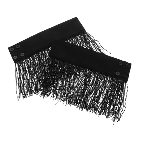 HORIALENCE 1 Paar Spitzen Fake Ärmel Rüschen Spitzenhandschuhe Damen Rüschenhandschuhe Anbringbare Ärmel Rüschen Handgelenk Abnehmbare Fake Ärmel Manschettenärmel Chiffon Polyester von HORIALENCE