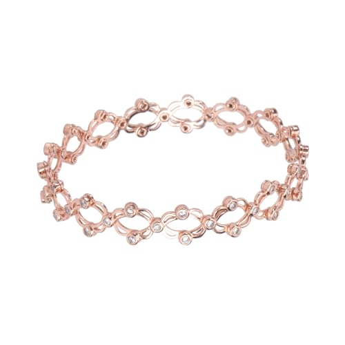 HORIALENCE Verstellbares 2-in-1 Armbandring Aus Silber Kreatives Wandelbares Fingerring Mit Strass Damen Schmuck Flexibles Design Für Alltag Und Partys von HORIALENCE