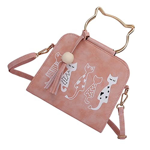 HORIALENCE 1 Stück Katzenliebhaber Umhängetasche Stylische PU Schultertasche für Damen im Angesagten Katzen Design für Freizeit Schule Arbeit und Reisen Leicht und Praktisch HORIALENCE 1 Stück Katzenliebhaber Umhängetasche Stylische PU Schultertasche für Damen im Angesagten Katzen Design für Freizeit Schule Arbeit und Reisen Leicht und Praktisch von HORIALENCE