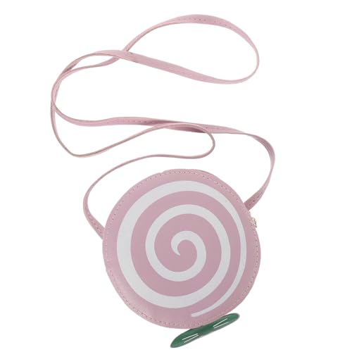 HORIALENCE 1 Stück Kleine PU Umhängetasche im Lollipop Design Kreative Runde Schultertasche für Damen Perfektes Accessoire für Party Strand und Alltag HORIALENCE 1 Stück Kleine PU Umhängetasche im Lollipop Design Kreative Runde Schultertasche für Damen Perfektes Accessoire für Party Strand und Alltag von HORIALENCE